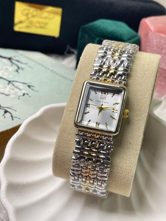 Averelle Silver Dial Stainless Steel Watch