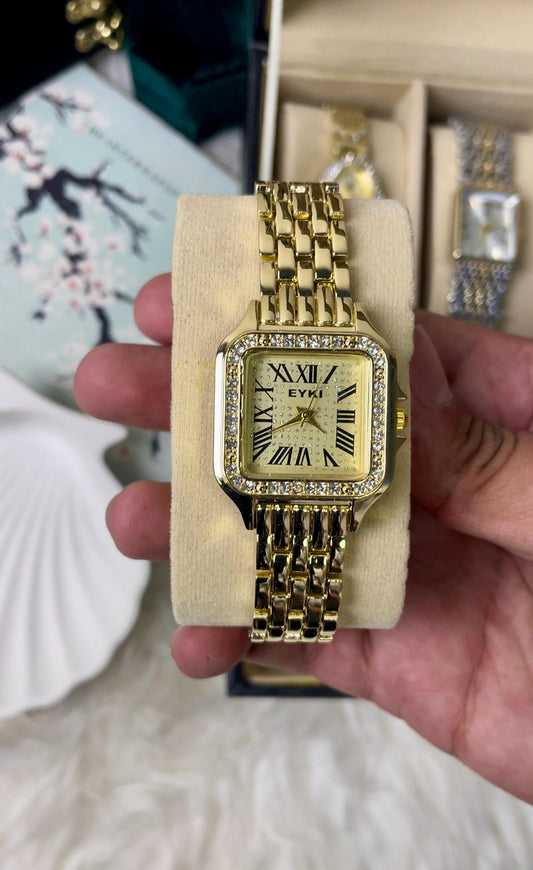 Glory Luxe Time Stainless Steel Watch